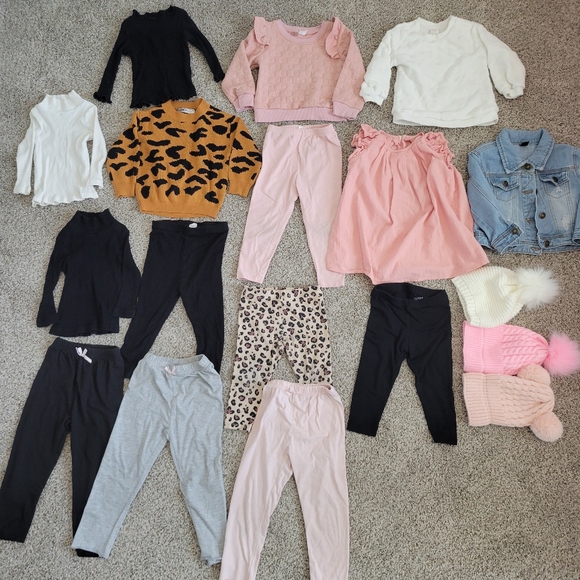 Toddler Girl 18-24 Months Fall/Winter Bundle/Haul 18 Pieces!